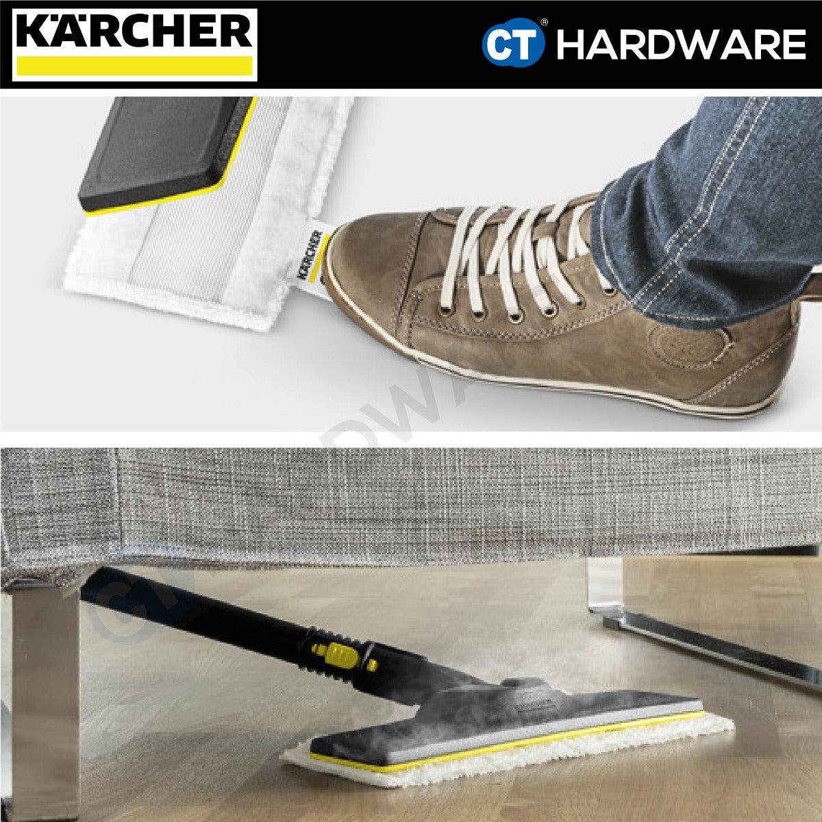 Karcher 28632670 EasyFix Floor Nozzle Set