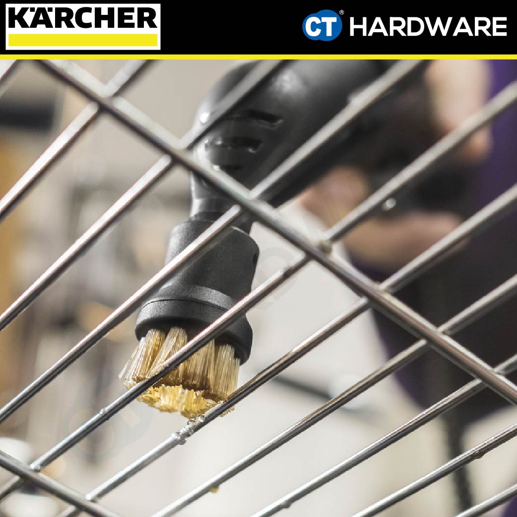 Karcher 28633350 Power Brush Set for Steam Cleaners