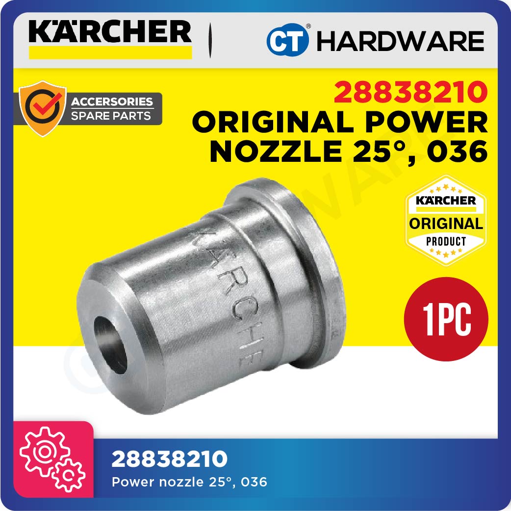Karcher 28838210 Power Nozzle Spray Angle 25° (36mm)