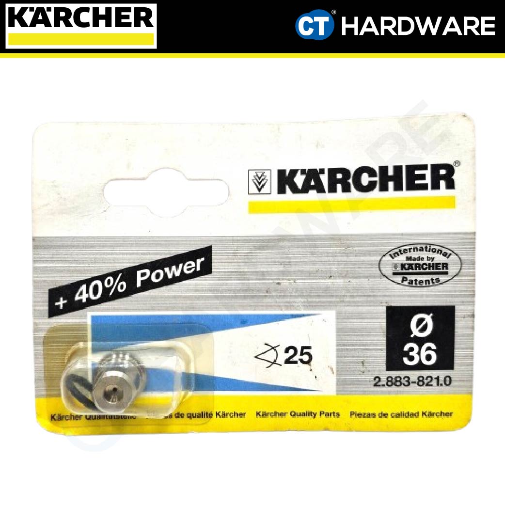 Karcher 28838210 Power Nozzle Spray Angle 25° (36mm)