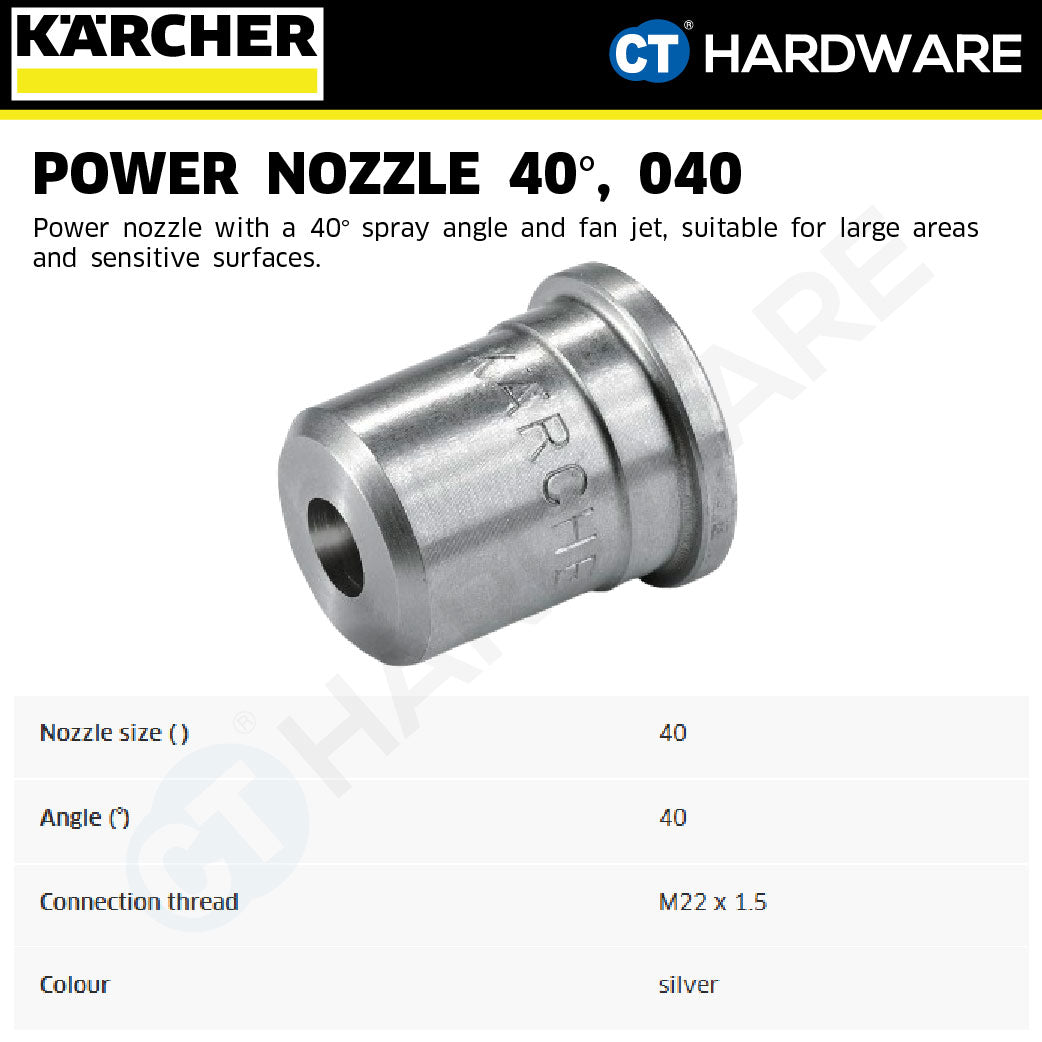 Karcher 28845220 Power nozzle 40°, 040