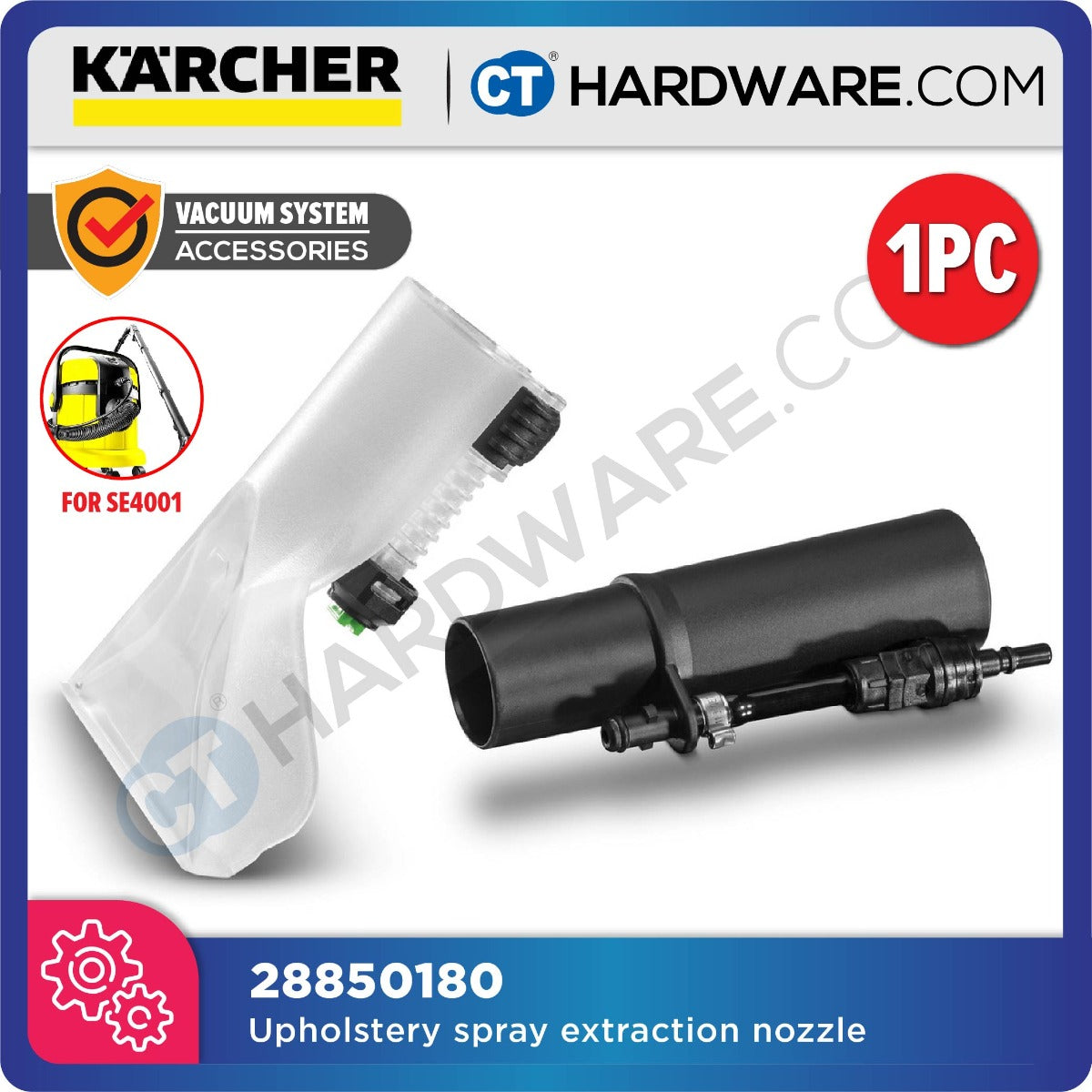 Karcher 28850180 Upholstery spray extraction nozzle