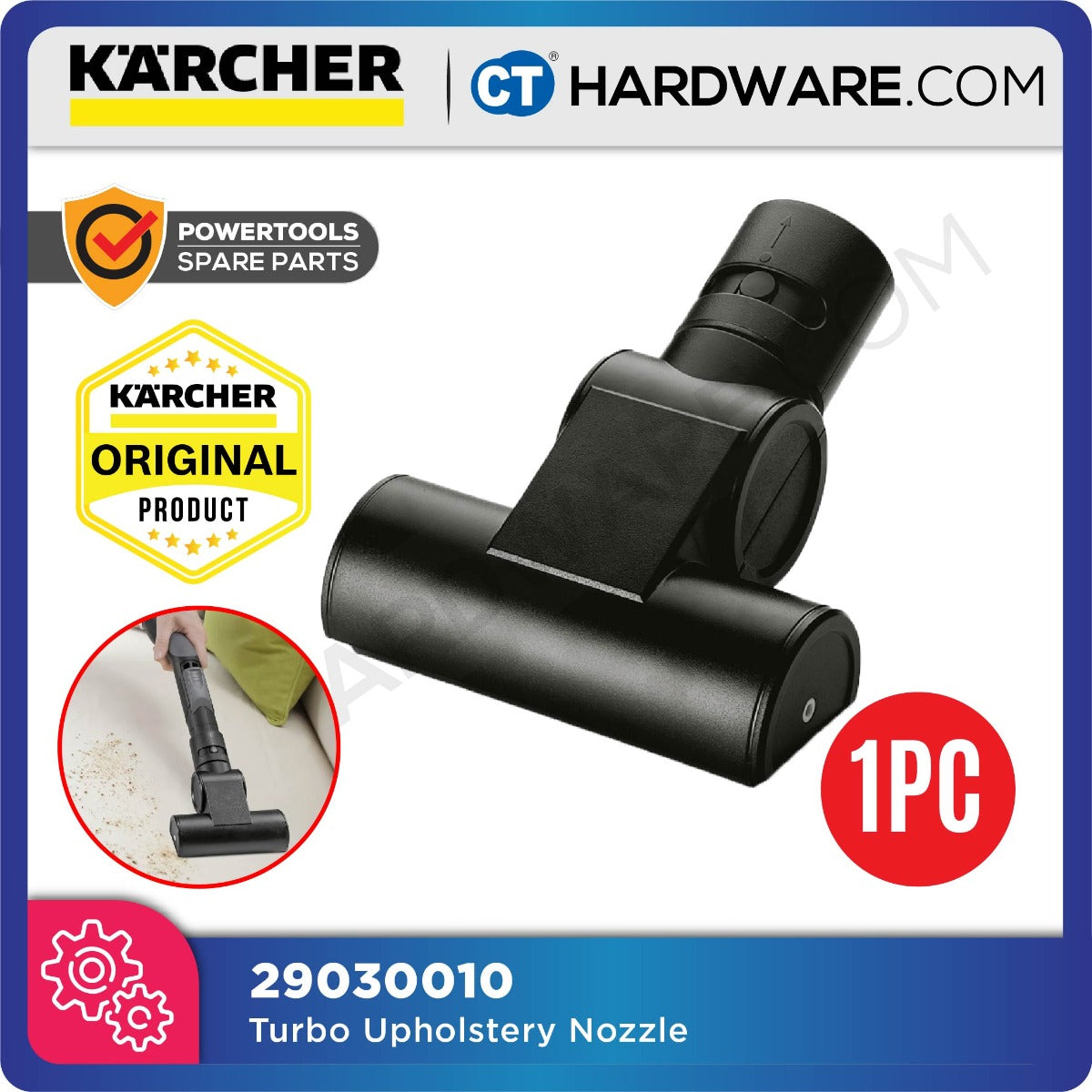 Karcher 29030010 Turbo Upholstery Nozzle