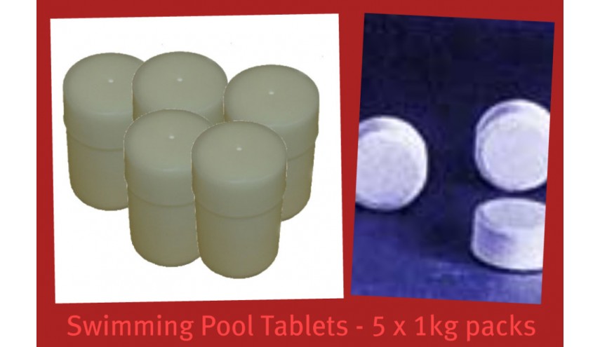 Tablet Chlorine 90% 1kg x 5pcs