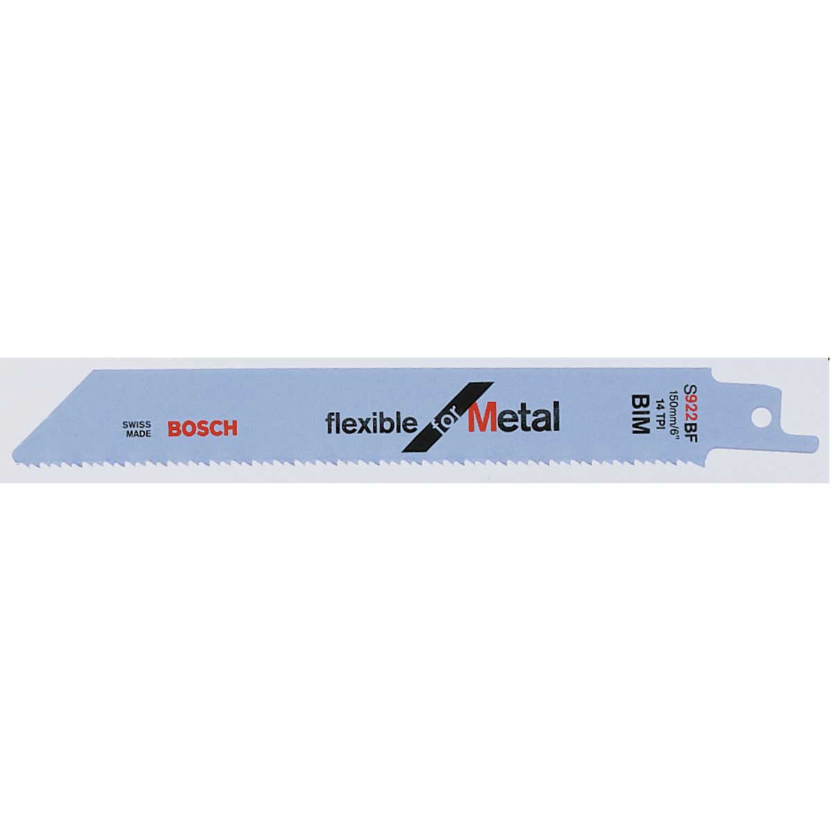 Bosch S922BF Fast Cut Sabre Saw Blade Flexible for Metal 2608656014