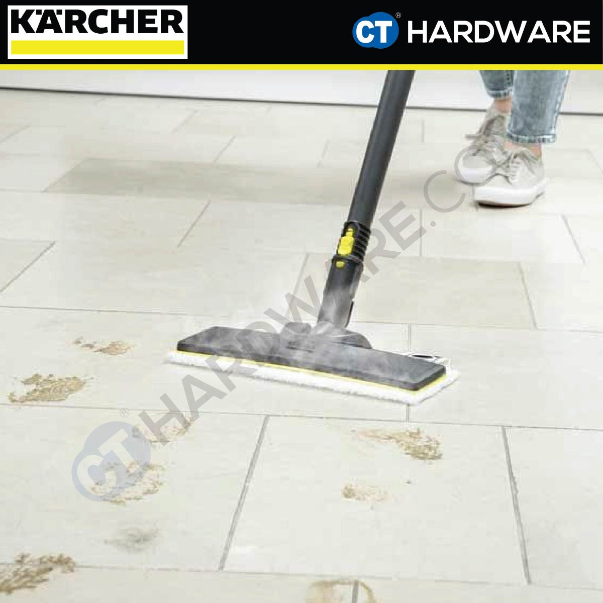 Karcher 28632590 Microfibre Cloth Set For Floor Nozzle EasyFix