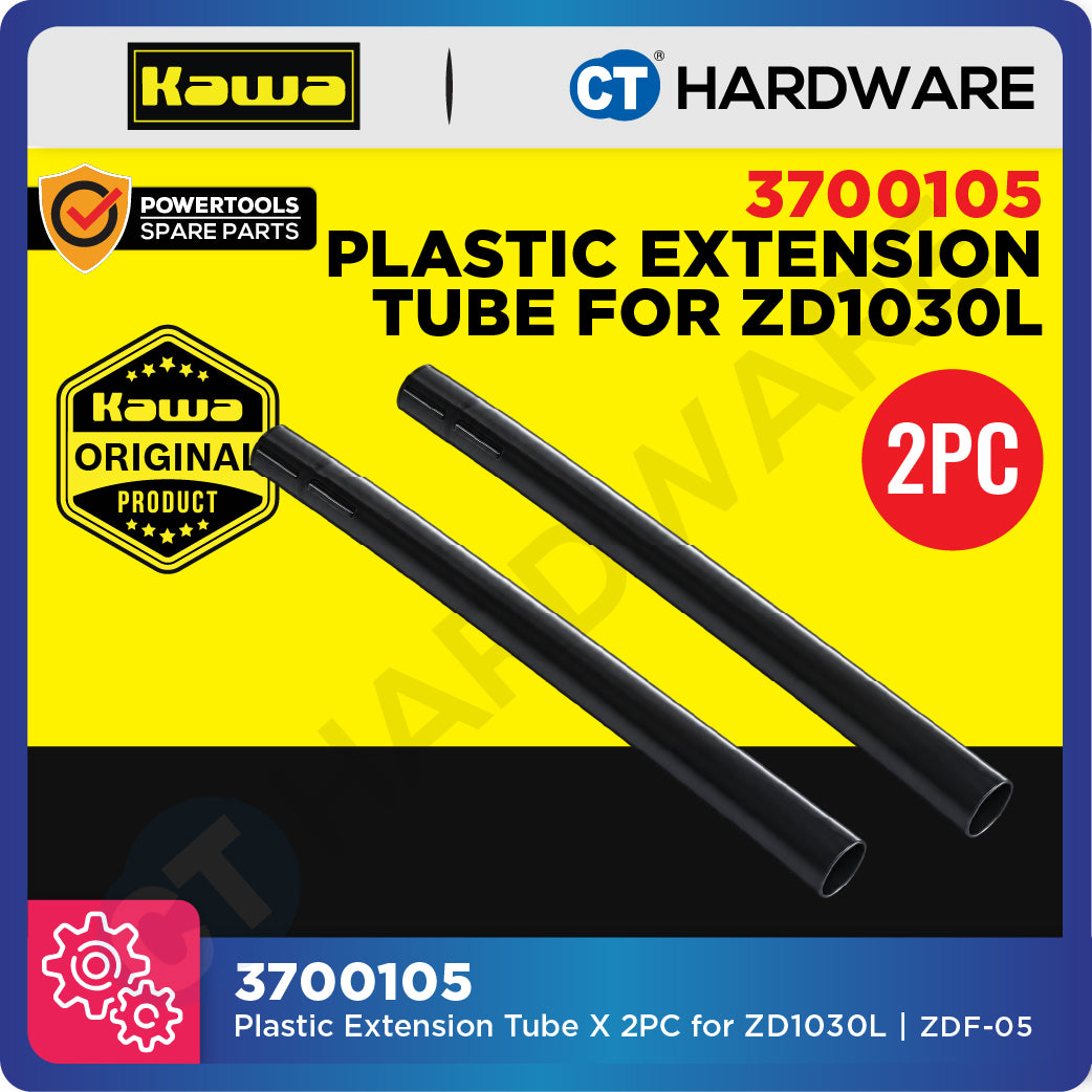 KAWA 3700105 Plastic Extension Tube (2pcs) for ZD1030L