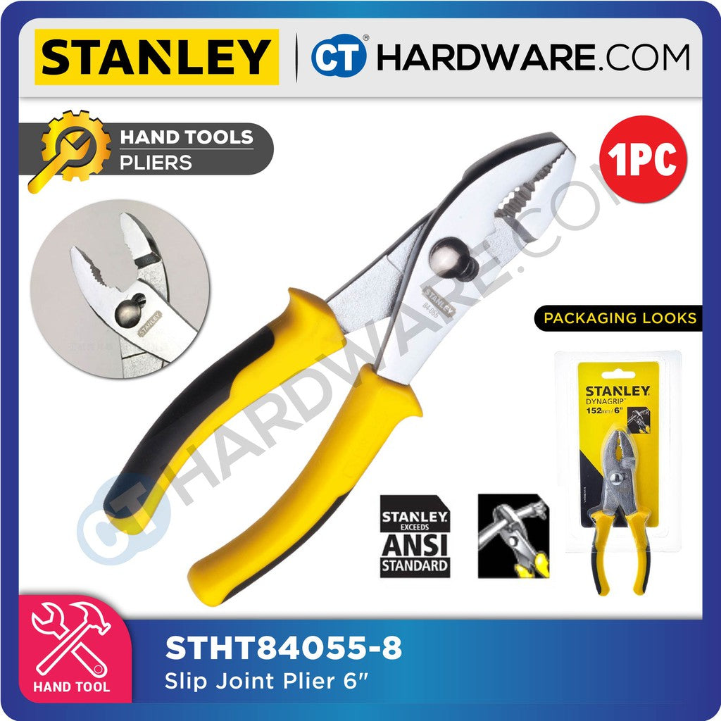 Stanley STHT84055-8 Dynagrip® Slip Joint Plier 6"