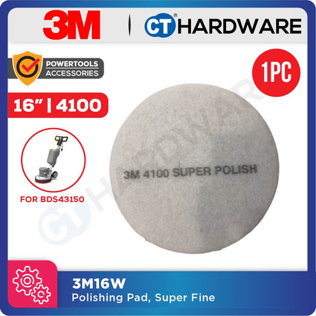 3M ORIGINAL POLISHING PAD 16" FLOOR BUFFING & CLEANING SUITABLE FOR BDS 43/150 C FLOOR POLISHING MACHINE