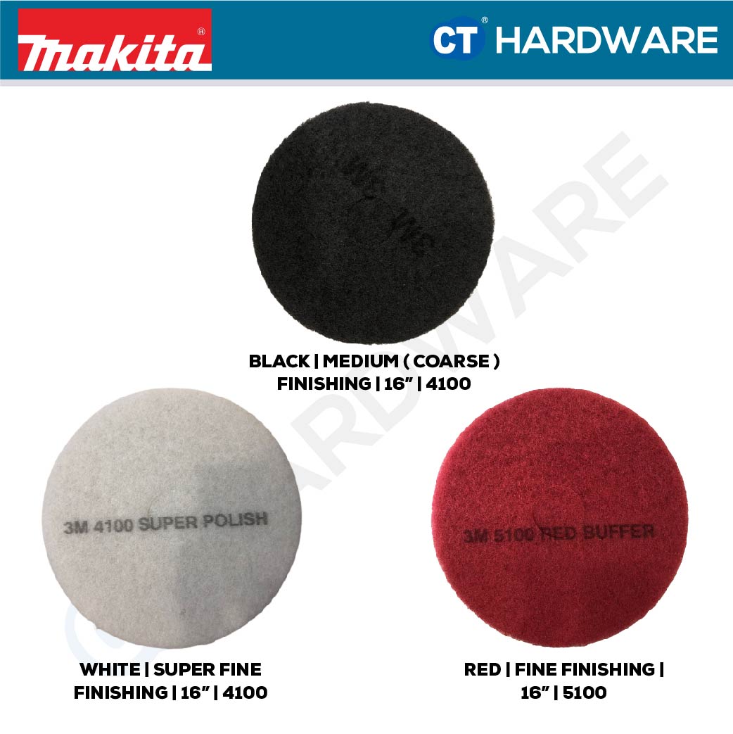 3M ORIGINAL POLISHING PAD 16" FLOOR BUFFING & CLEANING SUITABLE FOR BDS 43/150 C FLOOR POLISHING MACHINE