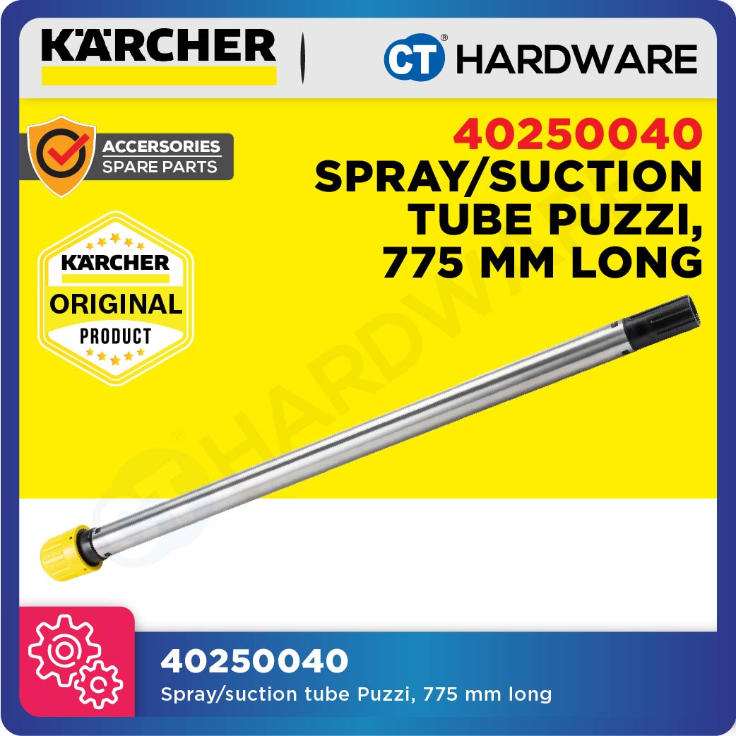 Karcher 40250040 Spray/suction tube Puzzi, 775 mm long