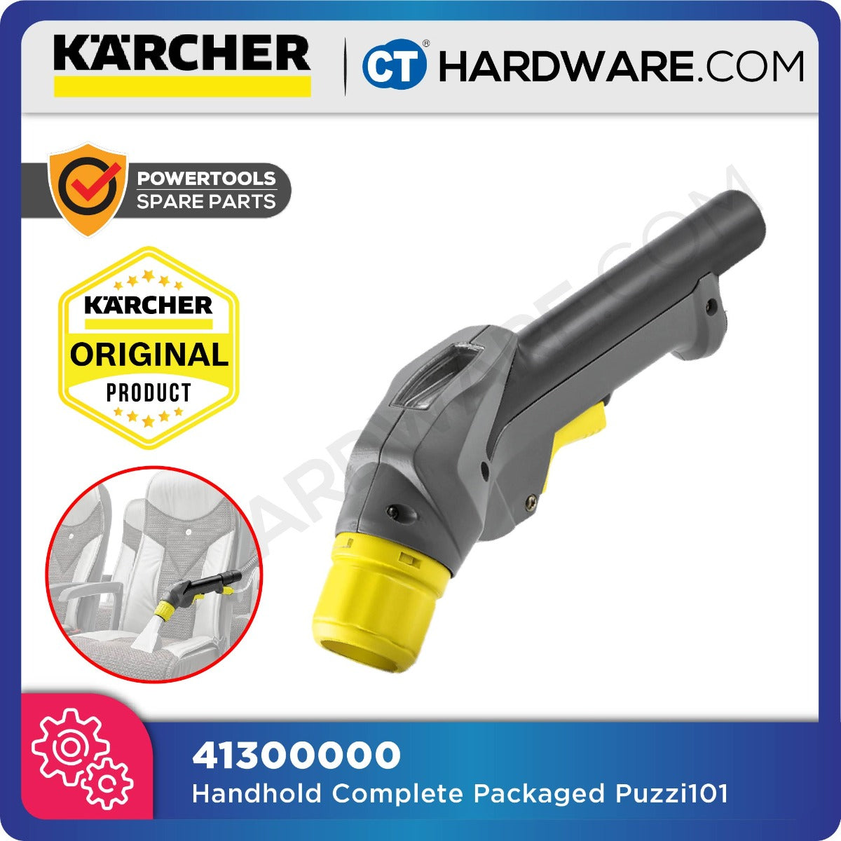 Karcher 41300000 Handle Complete Pack FOR PUZZI 10/1 & 8/1 C