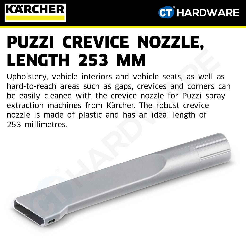 Karcher 41300100 Puzzi crevice nozzle, length 253 mm