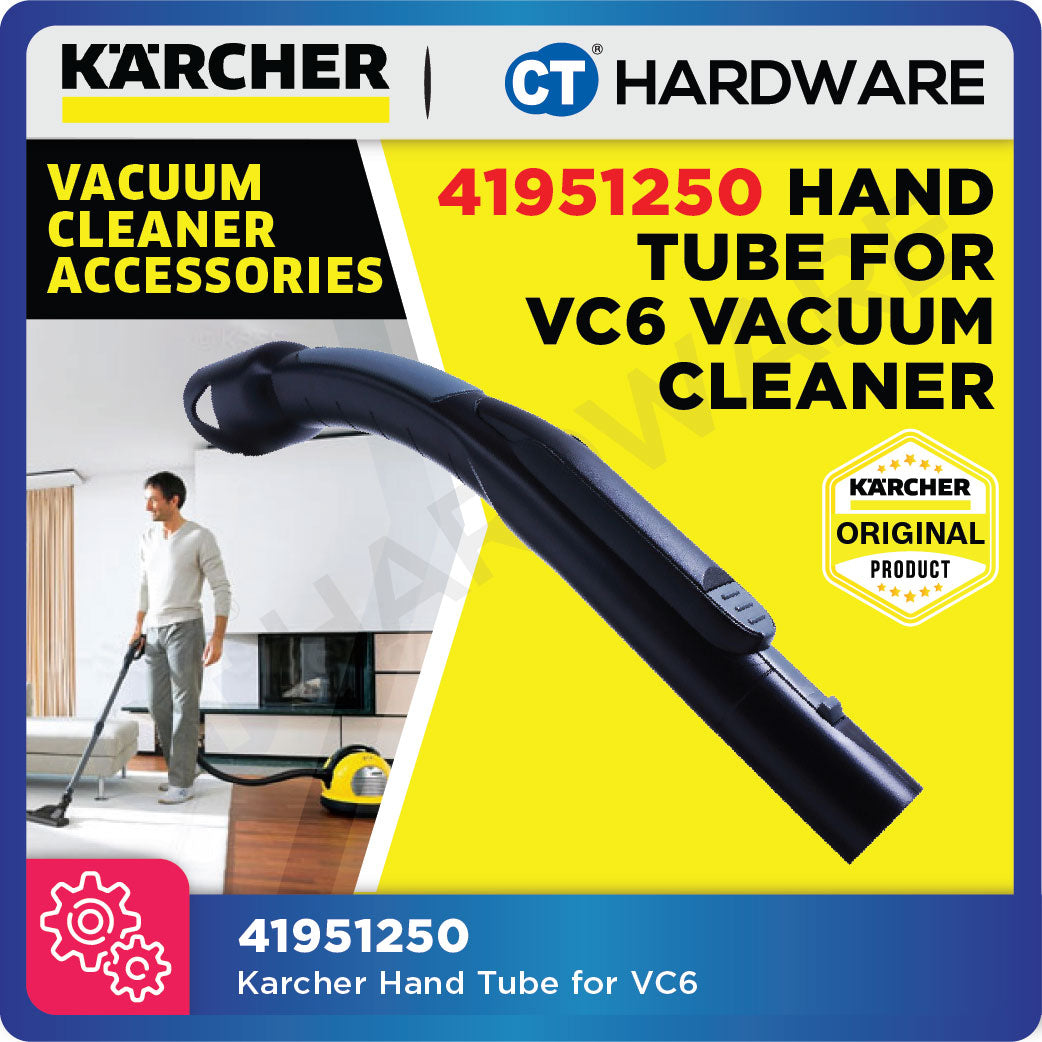 KARCHER 41951250 HAND TUBE FOR VC6 VACUUM CLEANER DRY WITHOUT REMOTE CONTROL