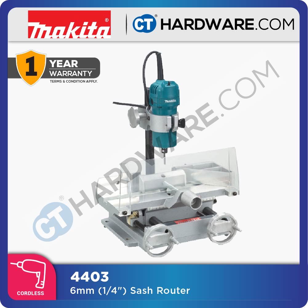Makita 4403 Sash Router 1/4" 530W