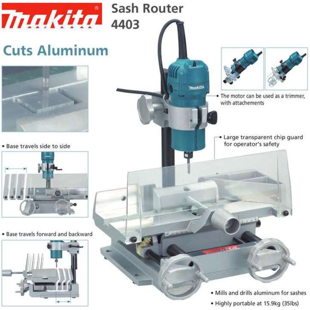 Makita 4403 Sash Router 1/4" 530W