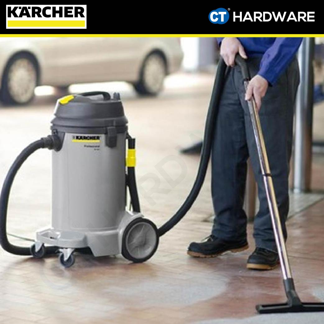 Karcher 44406260 Suction hose with bend, NT, DN 35, length 2.5 m, clip 1.0, bayonet 1.0