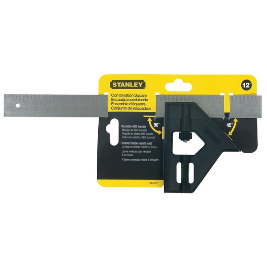 STANLEY 46-012 Plastic Combination Square (12")