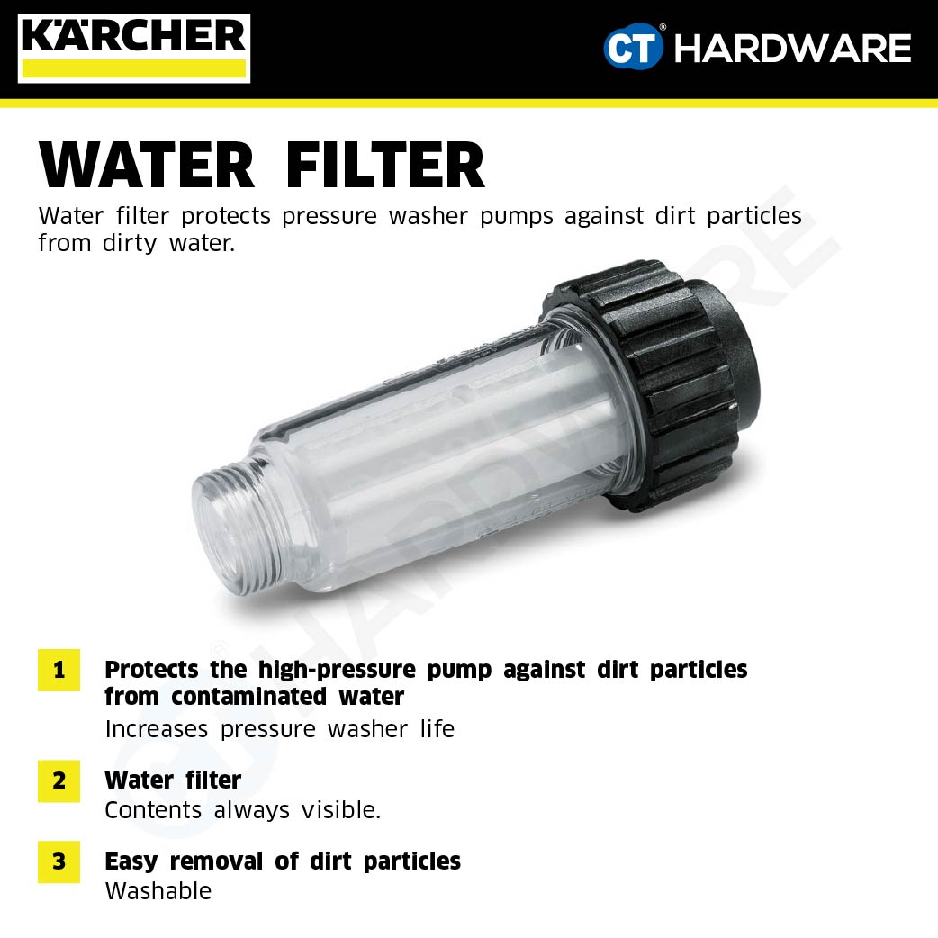 Karcher 47300590 Water Filter K2 - K7 Series