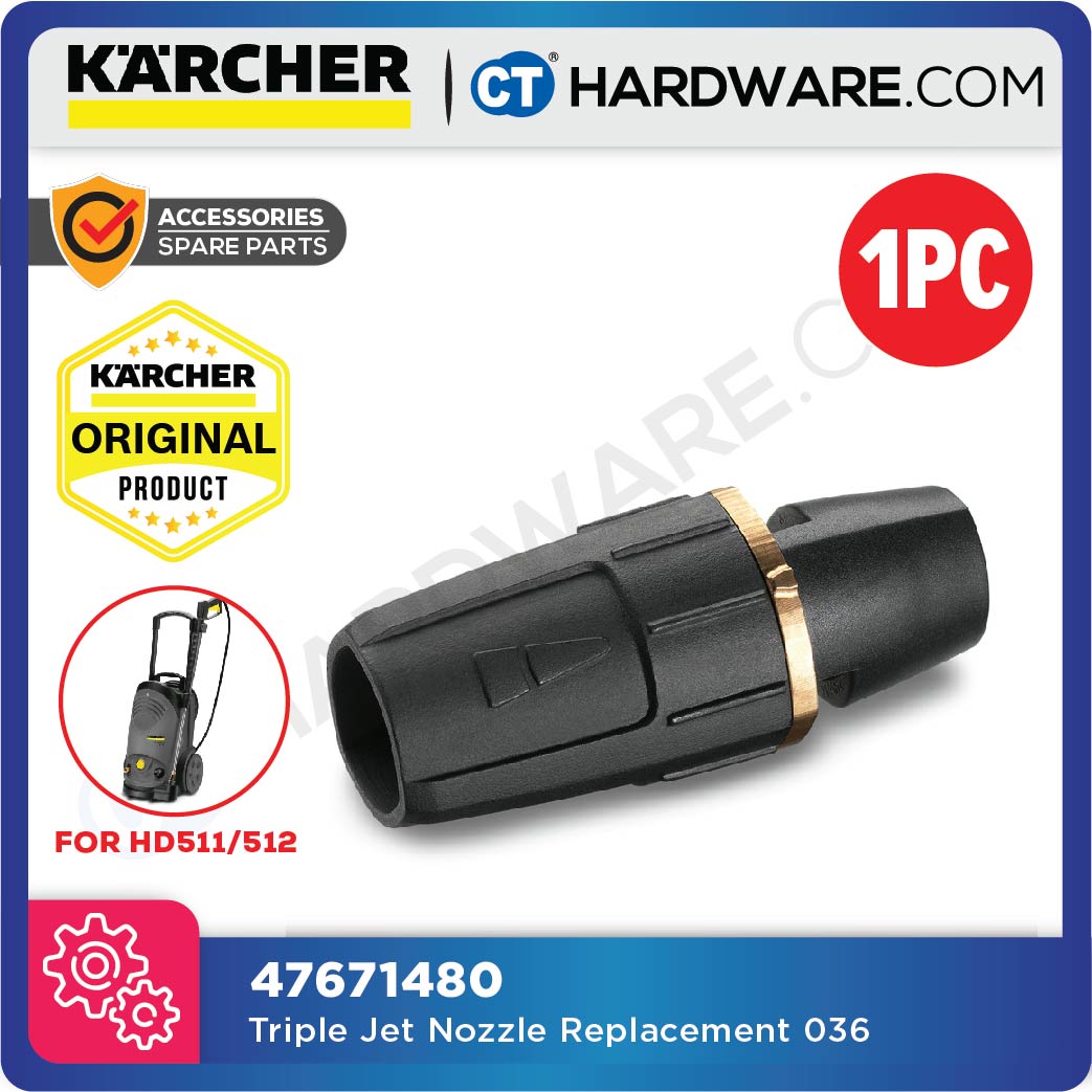 Karcher 47671480 Triple Nozzle 036