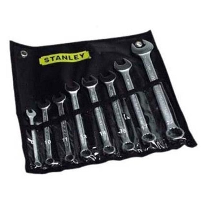 Stanley 87-011-1 Slimline Combination Wrench Set 8 pcs 8-22mm