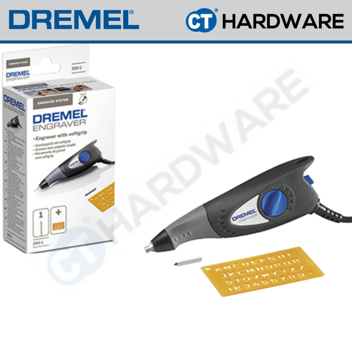 Dremel 290-1 Engraver 35W 6000/min – Soft Grip