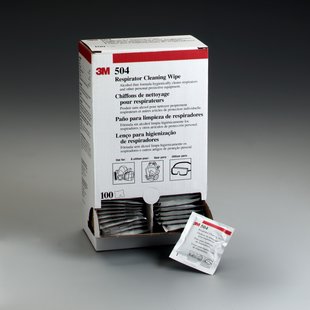 3M 504 Alcohol Free Respirator Cleaning Wipe