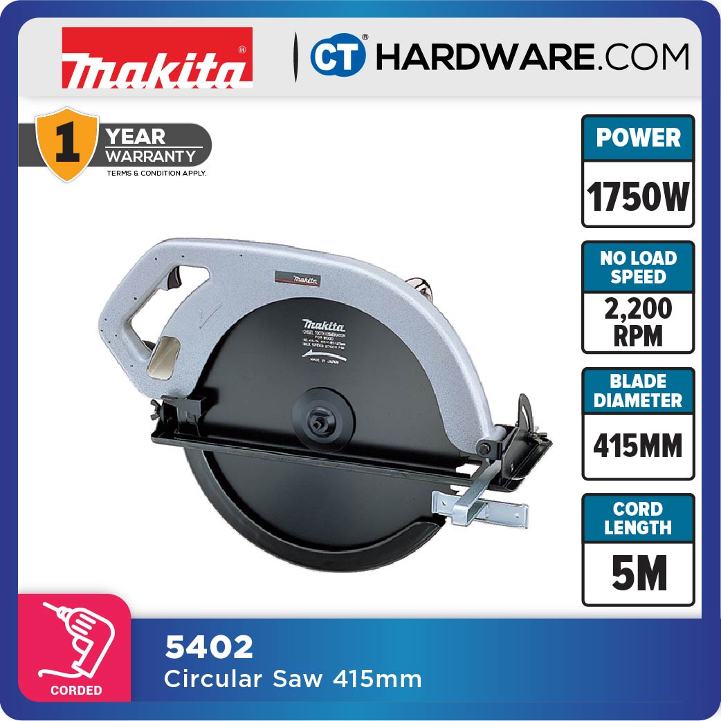 Makita 5402 Circular Saw 16-5/16" 415mm 1750W