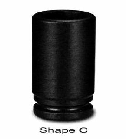 1/2"Dr Deep Length Impact Socket 6-point 8mm-36mm