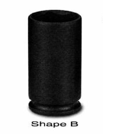 1/2"Dr Extra Thin Wall Deep Length Impact Socket 6-point