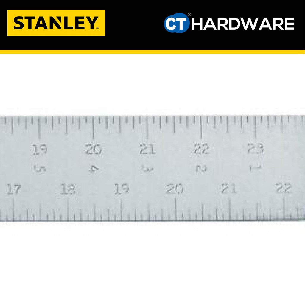 STANLEY 45-500 STEEL CARPENTER SQUARE RULER 24" X 16" (IMPERIAL) 45500