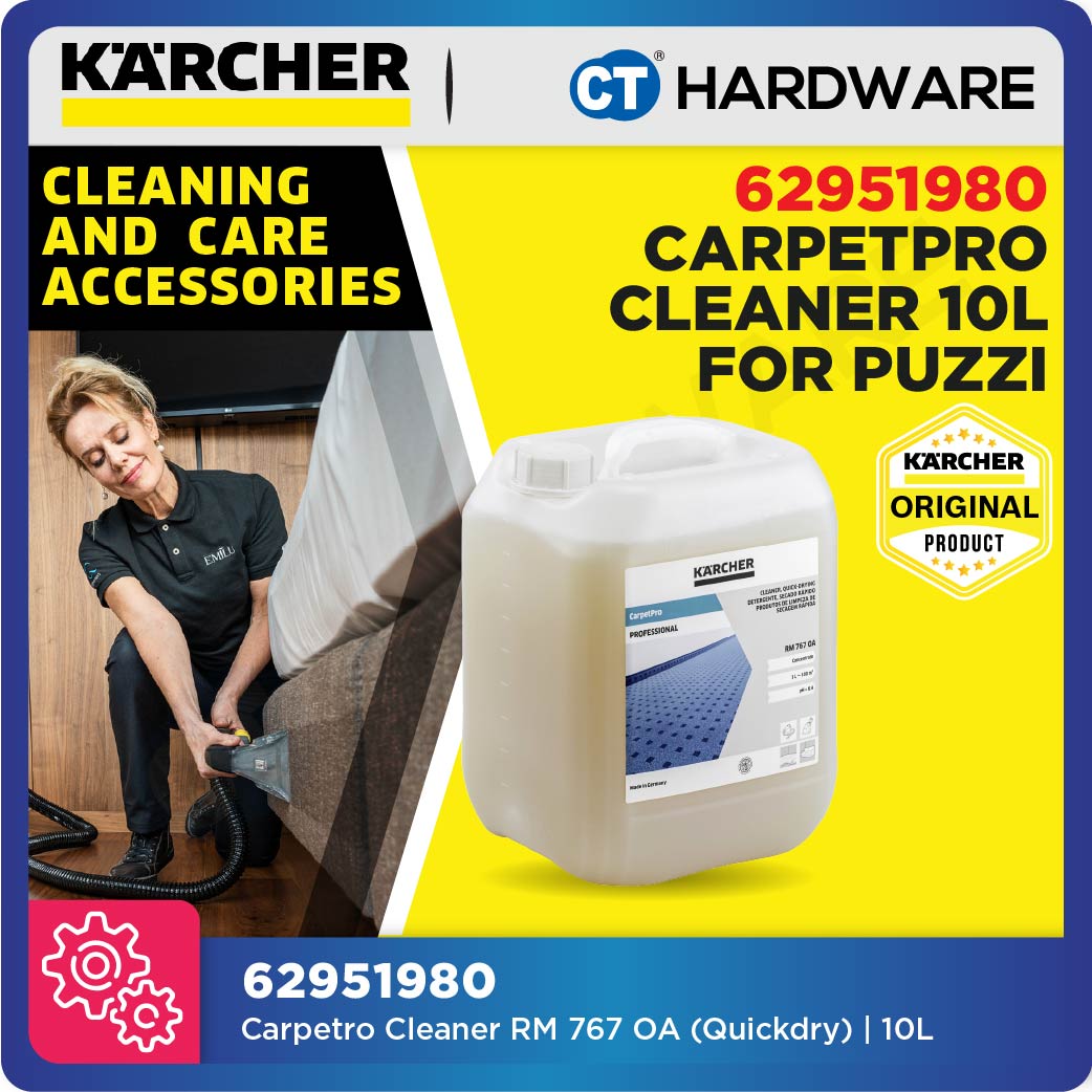 Karcher 62951980 CarpetPro Cleaner RM 767 OA (Quickdry), 10L, Carpet Cleaners