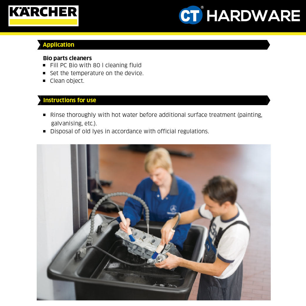 Karcher 62952610 PartsPro Cleaner PC Bio 20, 20L