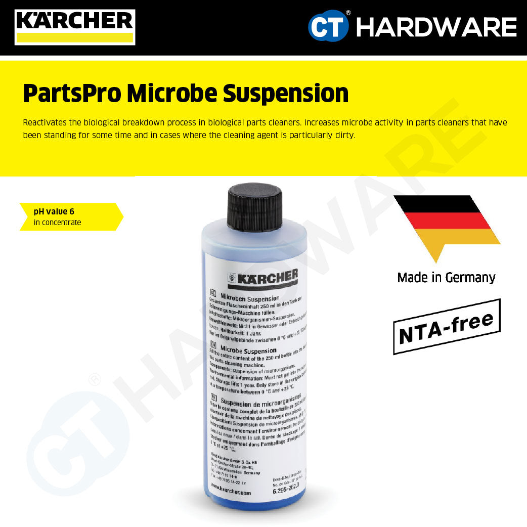 Karcher 62952620 PartsPro Microbe Suspension, 250ml