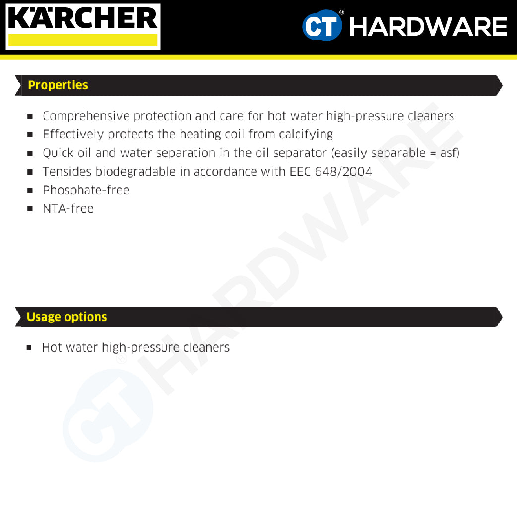 Karcher 62953120 PressurePro Machine Protector RM 110, 1 Litre