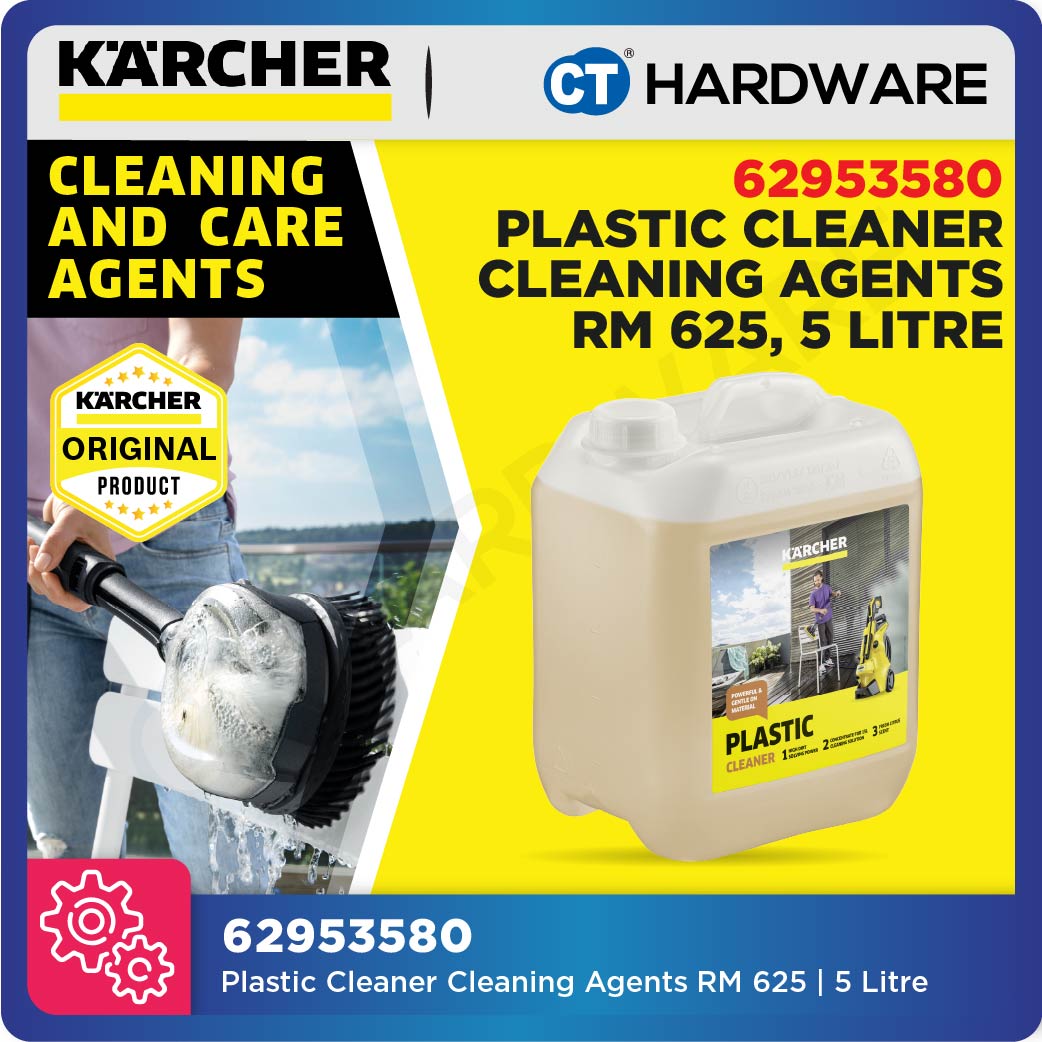 Karcher 62953580 Plastic Cleaner Cleaning Agents RM 625, 5 Litre