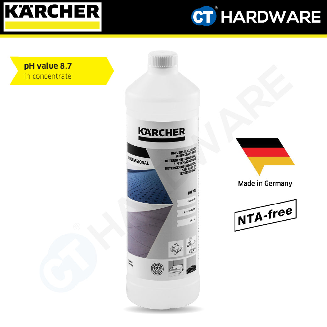 Karcher 62954890 Universal Cleaner Surfactant-Free RM 770 1L