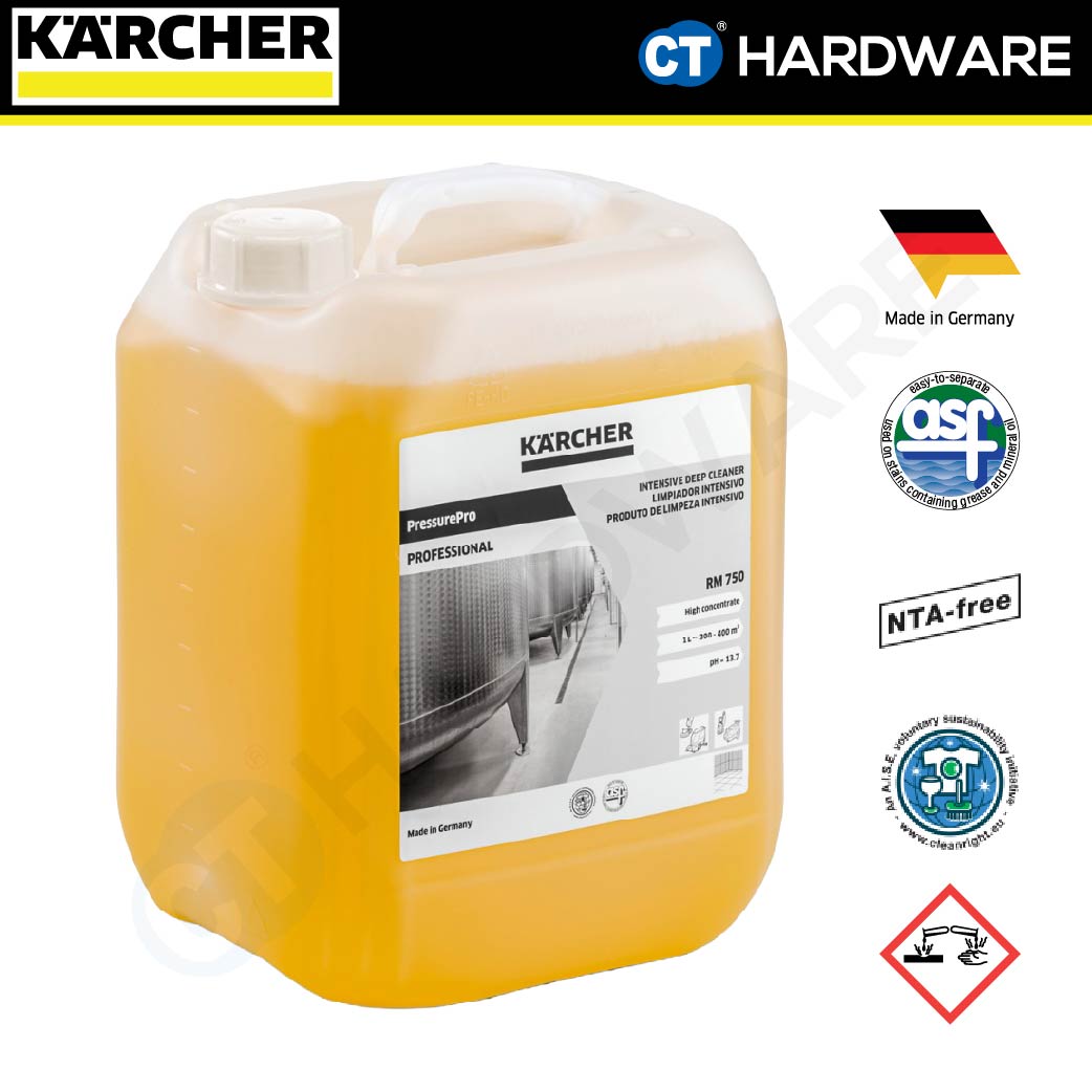 Karcher 62955390 RM750 Intensive Deep Cleaner, NTA-Free, 10 liters