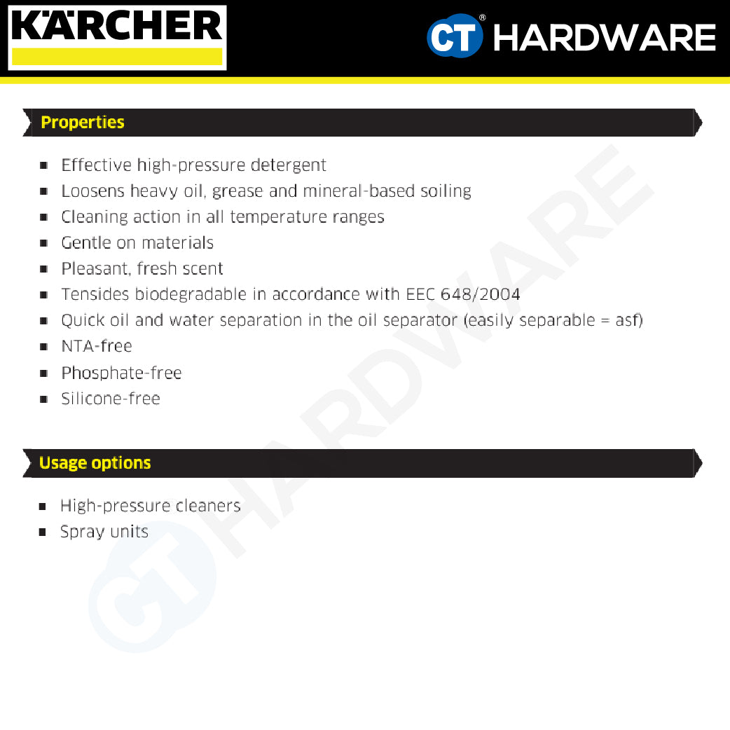 Karcher 62955570 PressurePro Active Cleaner, Alkaline RM 81 20L