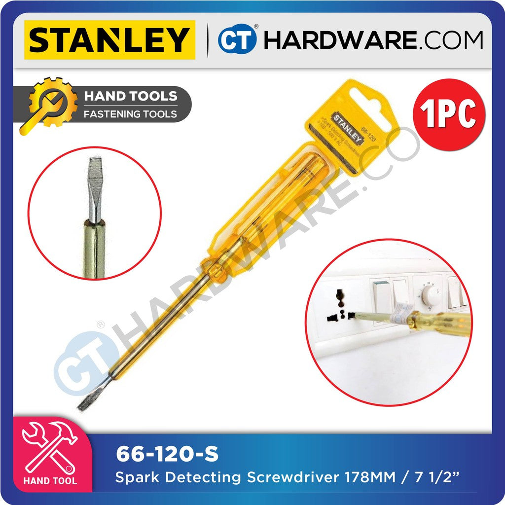 Stanley 66-120-S Spark Detecting Screwdriver 5mm (Test Pen)