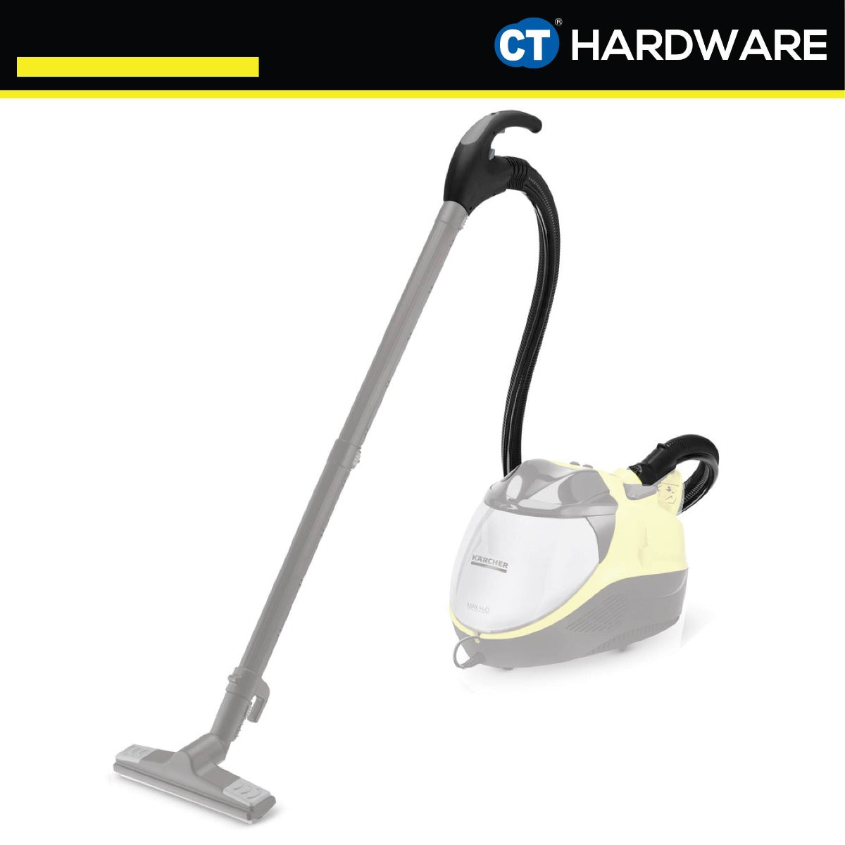 KARCHER 64021310 STEAM HOSE REPLACEMENT FOR SV7 YELLOW STEAM VACUUM CLEANER