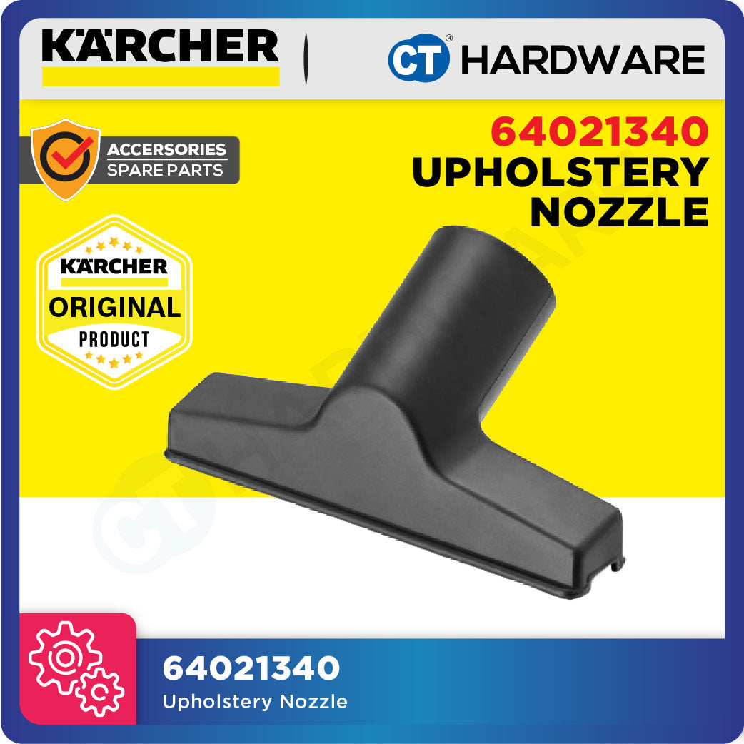 Karcher 64021340 Upholstery Nozzle For SV7 Yellow