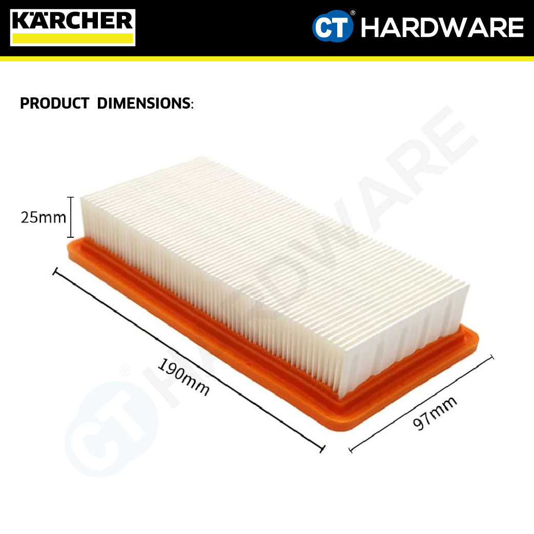 Karcher 64146310 Washable EPA filter