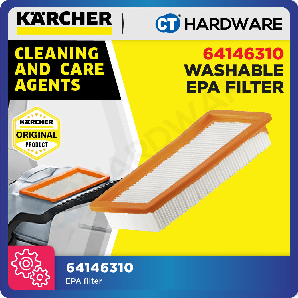 Karcher 64146310 Washable EPA filter