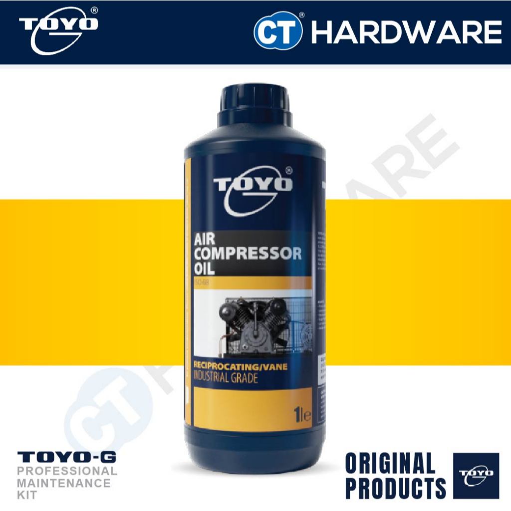 TOYO-G Air Compressor Oil ISO 68 1L, 4L