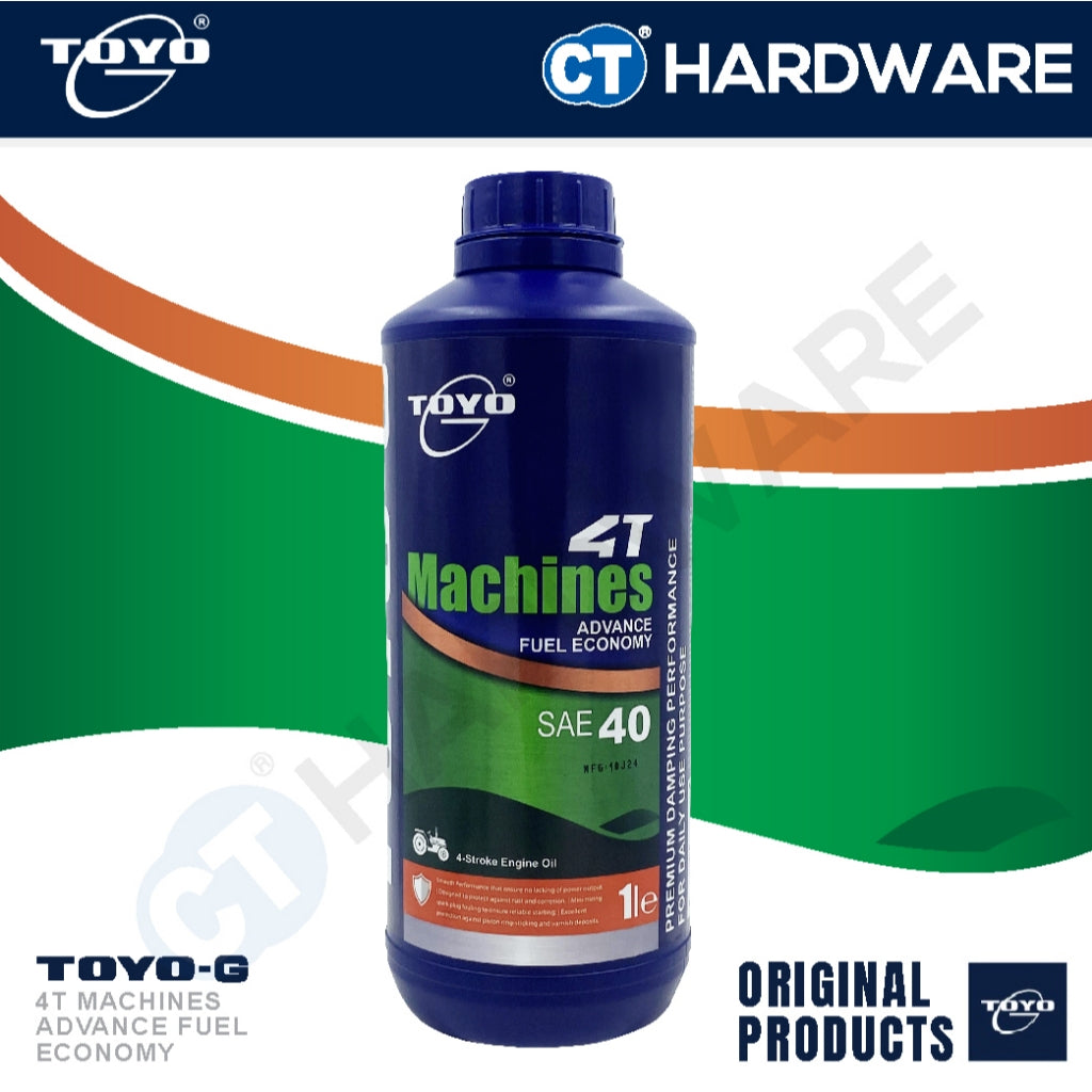 TOYO-G 4-Stroke Engine Oil SAE 40 1L, 4L
