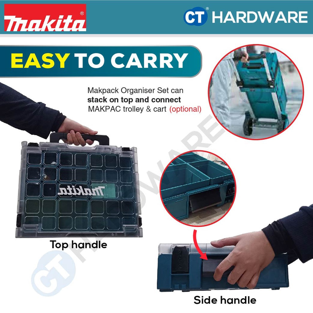 Makita 191X80-2 Makpac Organizer Set