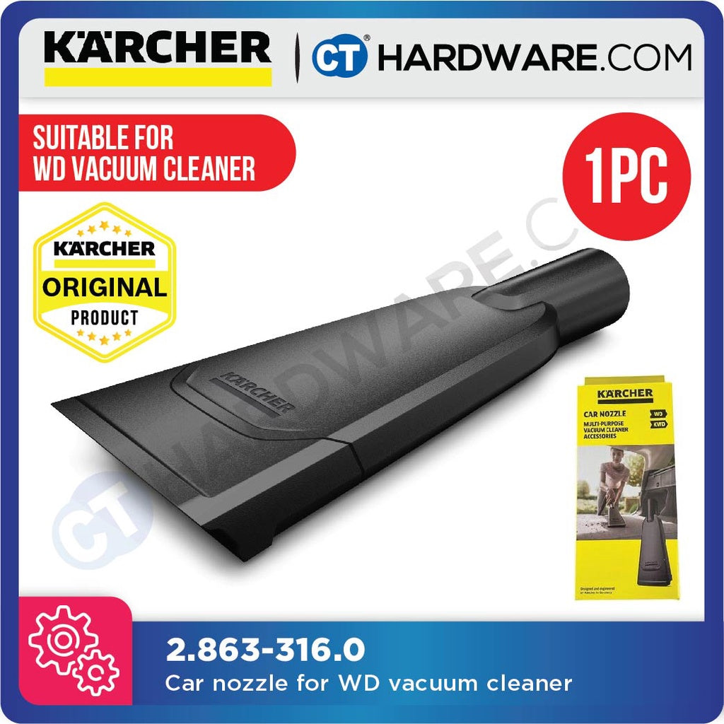 Karcher 28633160 Car Nozzle Suitable for WD Series Vacuum Cleaner
