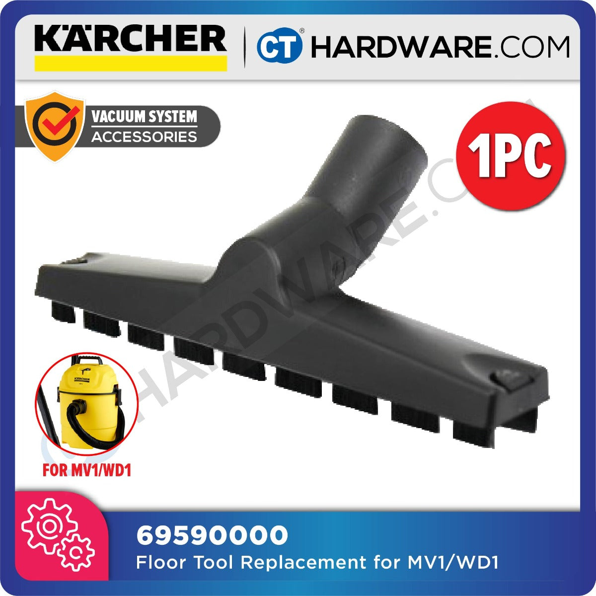 Karcher 69590000 Floor Tool For MV1/WD1