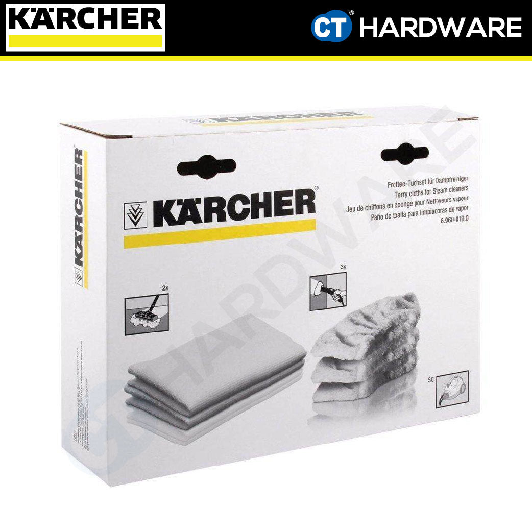 Karcher 69600190 Terry Cloth kit for SC Steam Cleaner